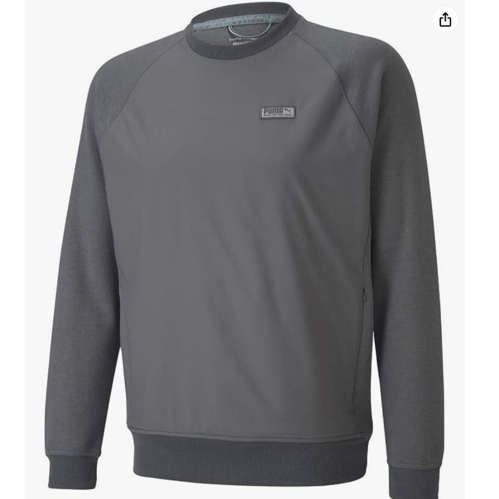 PUMA Men's Golf Runway Crew Neck Pullover Sweater Sweatshirt | XL